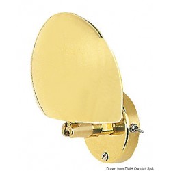 Brass wall lamp 12V10W