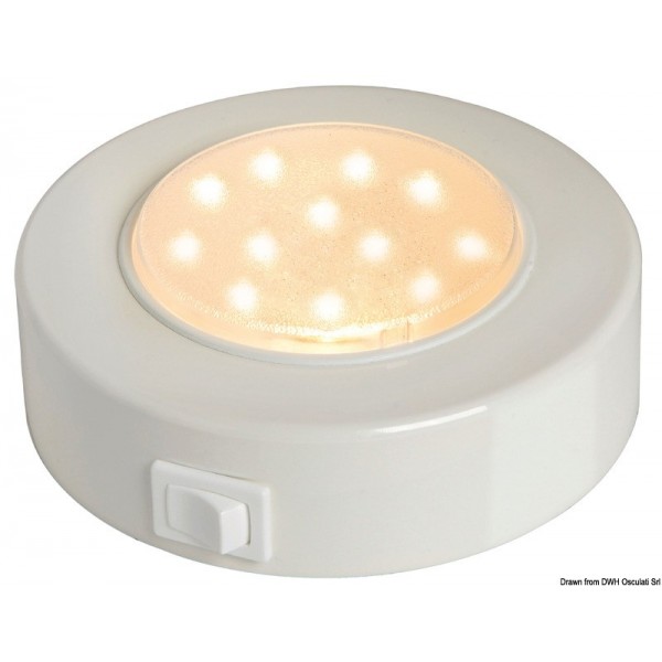 Spot Batysistem Sun en ABS blanc 10 LED  - N°1 - comptoirnautique.com