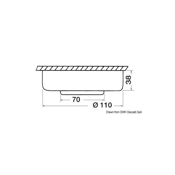 Faretto a 10 LED in ABS bianco Batysistem Sun - N°2 - comptoirnautique.com
