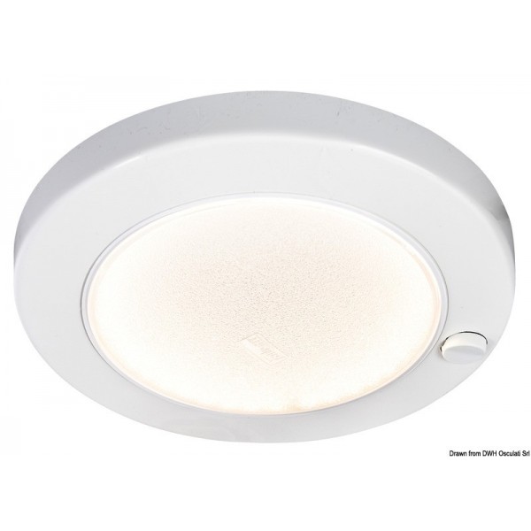 Plafonnier à LED BATSYSTEM Saturn HD blanc  - N°1 - comptoirnautique.com