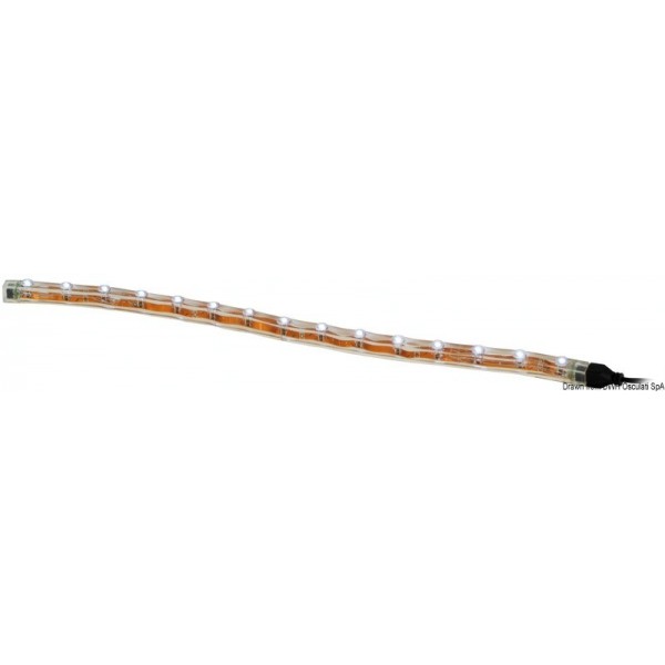 Tubo di illuminazione ambientale 12 LED blu - N°2 - comptoirnautique.com
