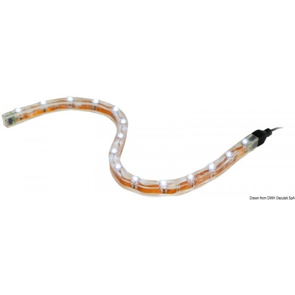 Tubo di illuminazione ambientale 12 LED blu - N°3 - comptoirnautique.com