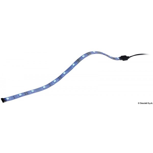 Stimmungslichtschlauch 30 LED blau - N°1 - comptoirnautique.com