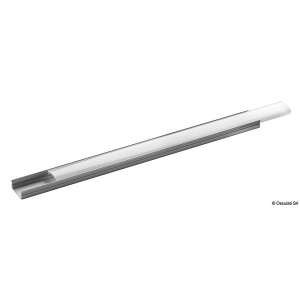 Profilo per racchiudere 1mt di strisce LED-17,3x8,4mm  - N°1 - comptoirnautique.com