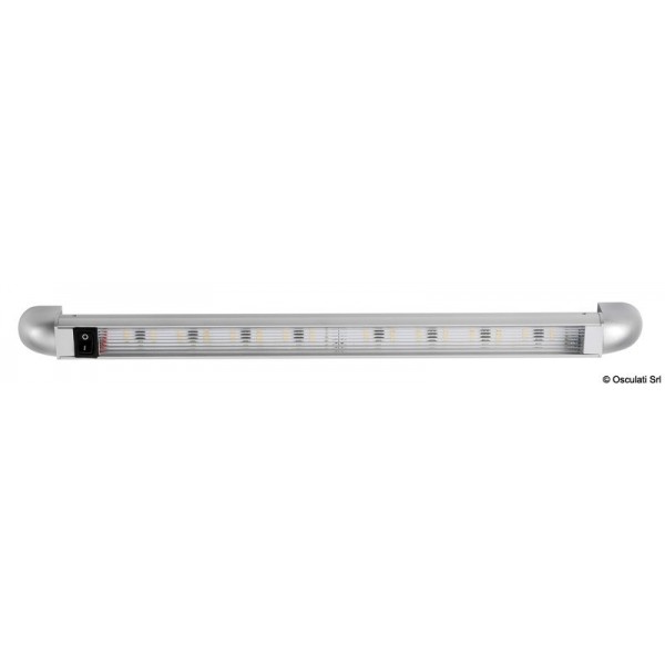 Illuminazione a binario a 8 LED Striscia girevole - N°1 - comptoirnautique.com