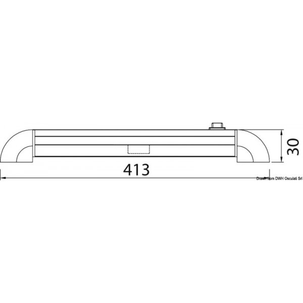 Illuminazione a binario a 16 LED Turnstripe ruotabile - N°2 - comptoirnautique.com