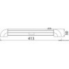 Licht 16 LEDs an drehbaren Turnstripe-Schienen - N°2 - comptoirnautique.com