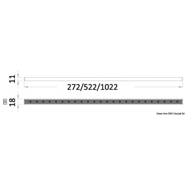 Striscia luminosa a LED LABCRAFT Orizon 12 LED 12V - N°3 - comptoirnautique.com