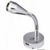 Spot articulé LED BATSYSTEM Leia poli 12V 3W 