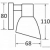 Faretto alogeno Batsystem Opal II ABS cromo - N°2 - comptoirnautique.com