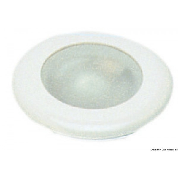 Ceiling light Batsystem Nova Classic ABS white  - N°1 - comptoirnautique.com