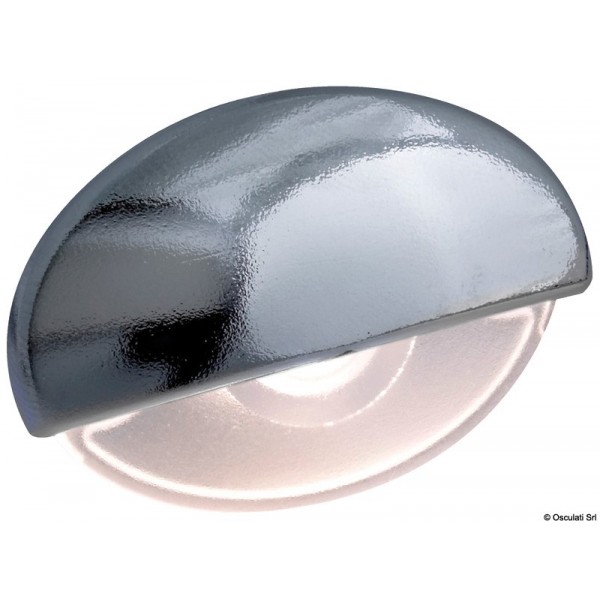 Steeplight luz de cortesía cromo LED blanco - N°1 - comptoirnautique.com