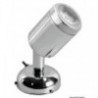 Foco articulado de acero inoxidable pulido 1 x 3 W HD