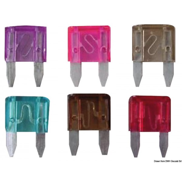 Mini fusibile a lama da 15 A - N°1 - comptoirnautique.com