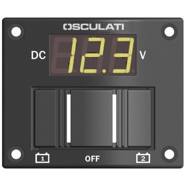 Pannello-test per 2 batterie digitali IP56  - N°1 - comptoirnautique.com