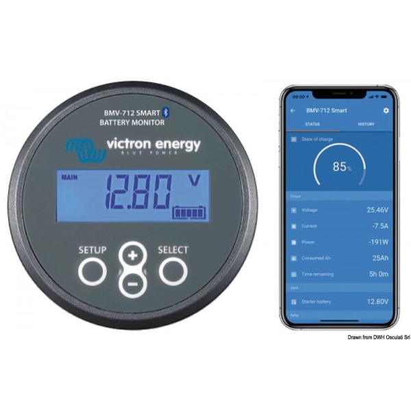 Controllore di batteria VICTRON BMV-712 smart 9-90  - N°1 - comptoirnautique.com