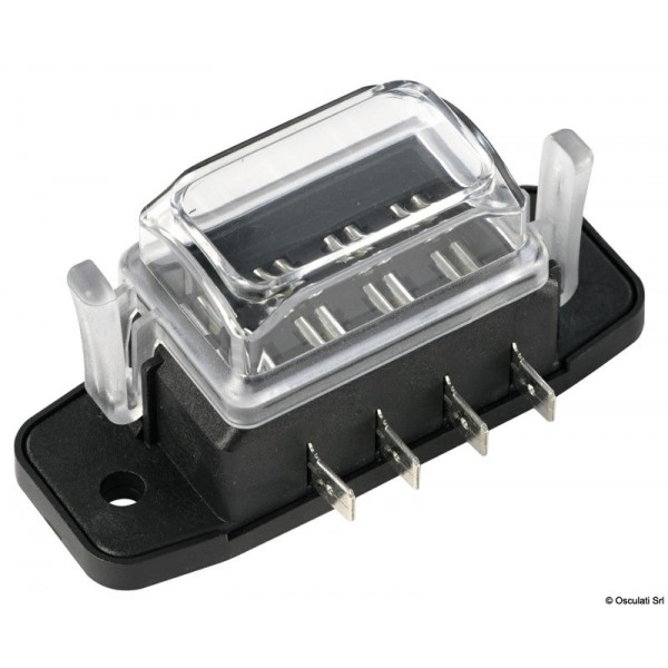 Scatola portafusibili con spina stagna p. 4 fusibili - N°1 - comptoirnautique.com