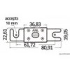Pack of 10 high-capacity 150 A fuses - N°2 - comptoirnautique.com