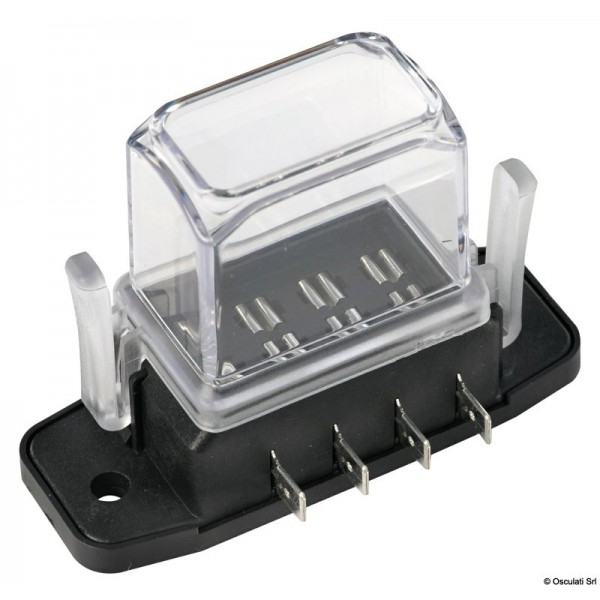 Scatola per 4 fusibili con spina stagna, coperchio superiore - N°1 - comptoirnautique.com