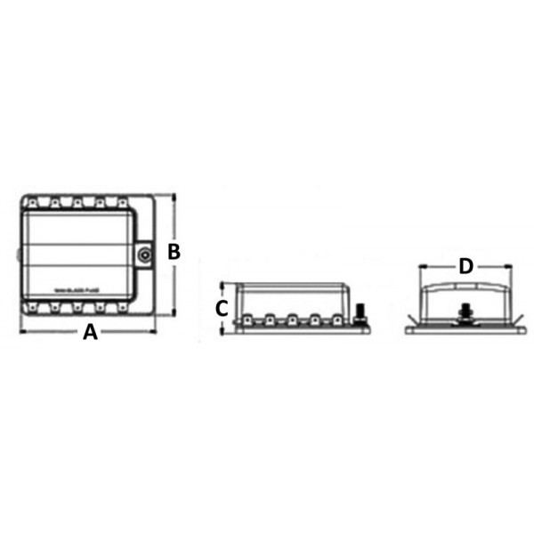 Sicherungskasten mit Warnleuchten 6 piece - N°2 - comptoirnautique.com