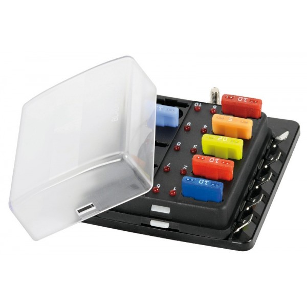 Fuse box with 10piece warning lights - N°1 - comptoirnautique.com