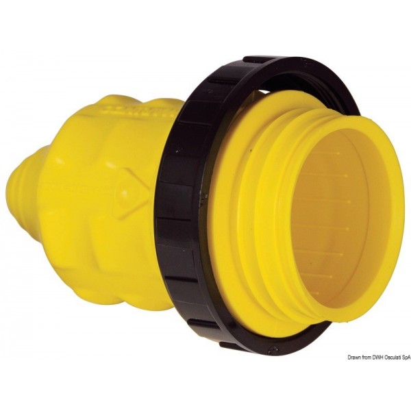 Tappo giallo x spina 30 A - N°1 - comptoirnautique.com