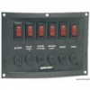 Horizontal switchboard with 6 switches - N°1 - comptoirnautique.com 
