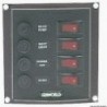 Quadro verticale con 4 interruttori