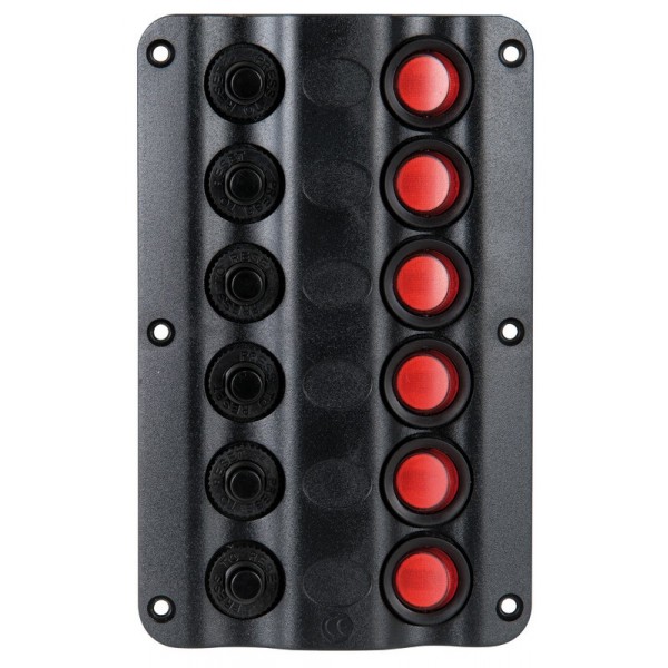 Quadro elettrico Wave a 6 interruttori - N°2 - comptoirnautique.com
