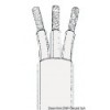 Light grey 3-core 1.5 mm² electrical cable - N°1 - comptoirnautique.com