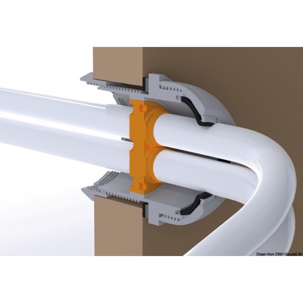 Passa-scafo fino a 10 cavi max 7 mm  - N°2 - comptoirnautique.com