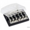 Scatola portafusibili in vetro-p. N. 6 fusibili  - N°2 - comptoirnautique.com