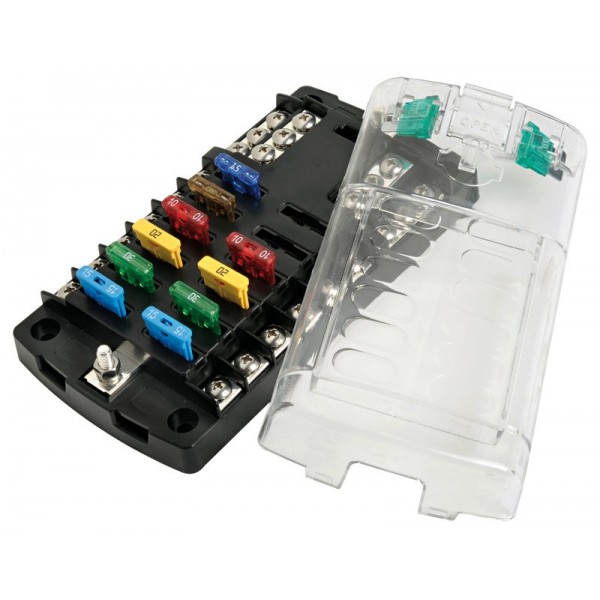 12-place polycarbonate fuse box - N°2 - comptoirnautique.com