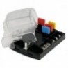 6-place resettable fuse-holder box