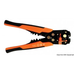 Crimping and stripping pliers