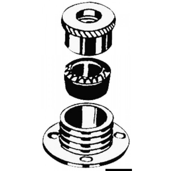 Paquete de 10 ojales-cables estancos 8 mm - N°2 - comptoirnautique.com