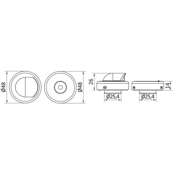 Bucim vertical de nylon estanque - N°3 - comptoirnautique.com