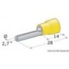 Spina di giunzione maschio 2,5-6 mm² 