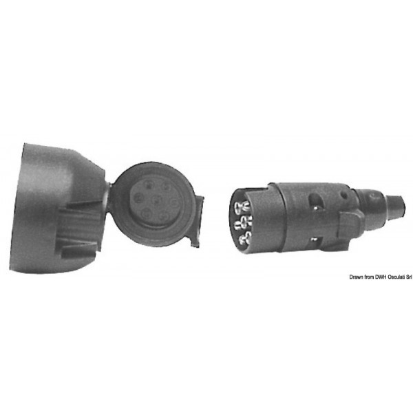 Presa e spina per rimorchio a 7 pin - N°2 - comptoirnautique.com