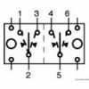 Interruttore (ON)-OFF-(ON) 12 V  - N°2 - comptoirnautique.com
