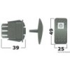 ON-OFF switch 2 white 12 V bulbs - N°3 - comptoirnautique.com