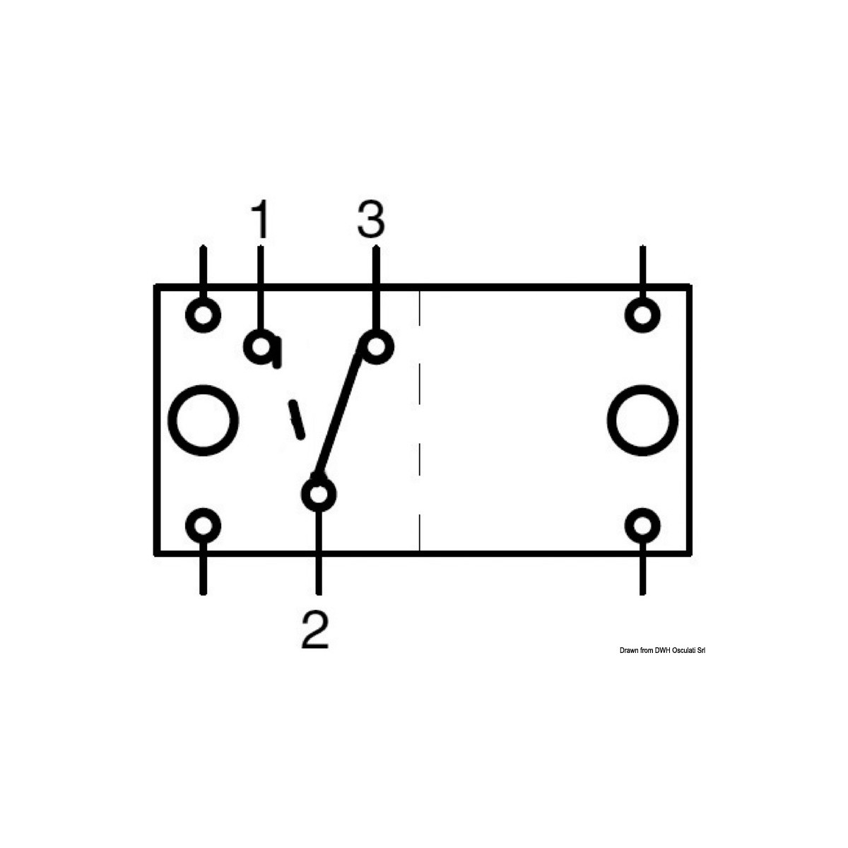 Carling Technologies ON-OFF switch 2 white 12 V bulbs OSC-14.192.07 ...