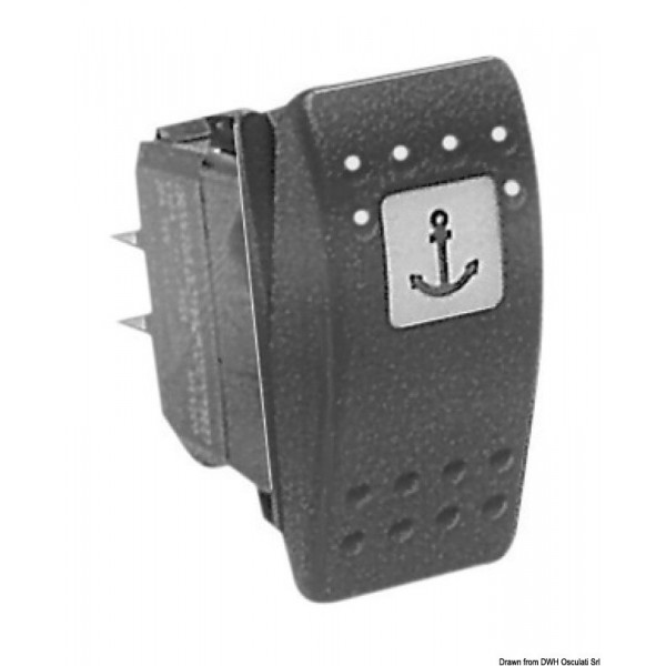 Interruptor 24 V (ON)-OFF - N°1 - comptoirnautique.com 