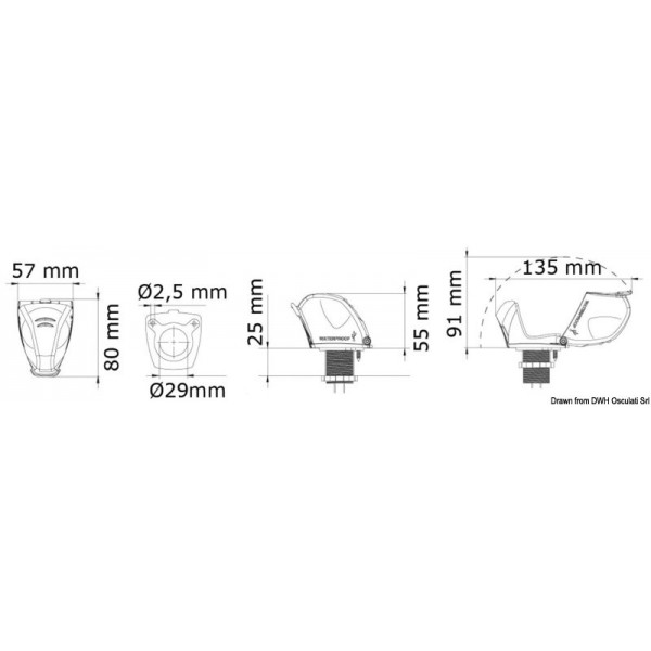 Tomada dupla USB-A - N°2 - comptoirnautique.com