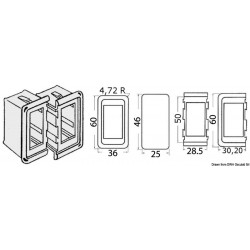 Closing plug for switch board