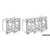 Piastra in plastica per 1 interruttore bianco - N°1 - comptoirnautique.com