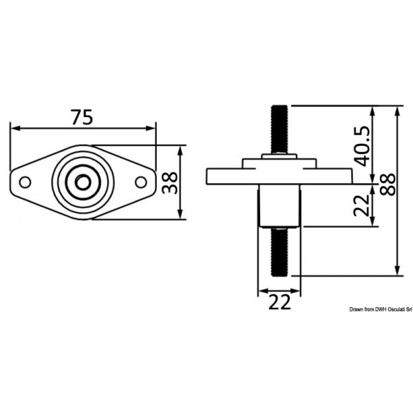 Original node/cable joint Maxi black - N°2 - comptoirnautique.com