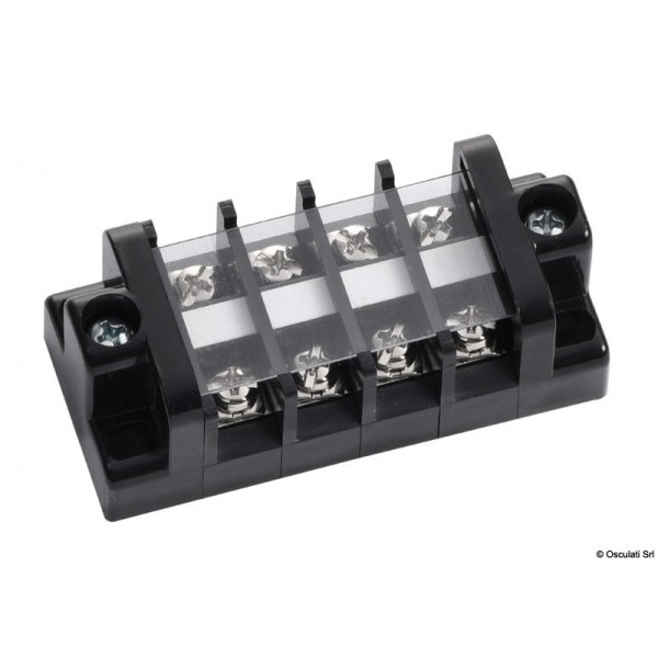 Collegamento elettrico morsettiera 4 terminali 20A - N°1 - comptoirnautique.com