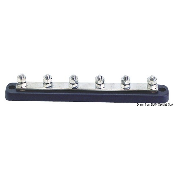 Bus-Bar support strip 6 x 6 mm - N°1 - comptoirnautique.com