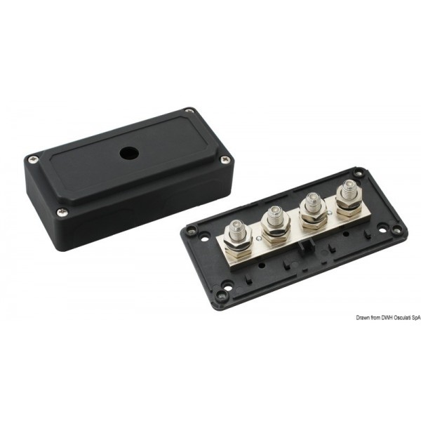 Conexiones en caja Bus-Bar Heavy Duty 4 x 10 mm - N°1 - comptoirnautique.com